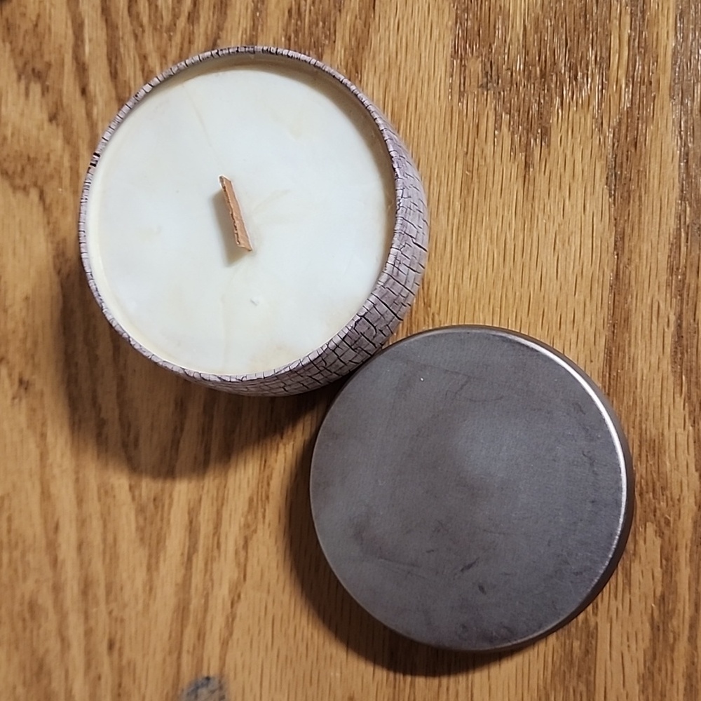 Lemon Blueberry Soy Tin Candle